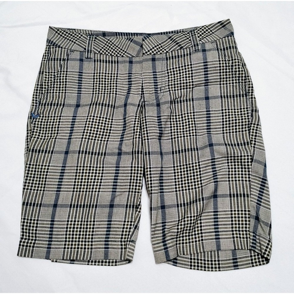Nollie Plaid Bermuda Shorts Women's Sz 3